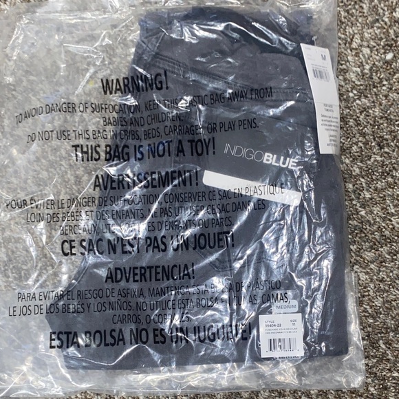 Indigo Blue Denim - NWT Maternity Indigo Blue Black Wash Jeans